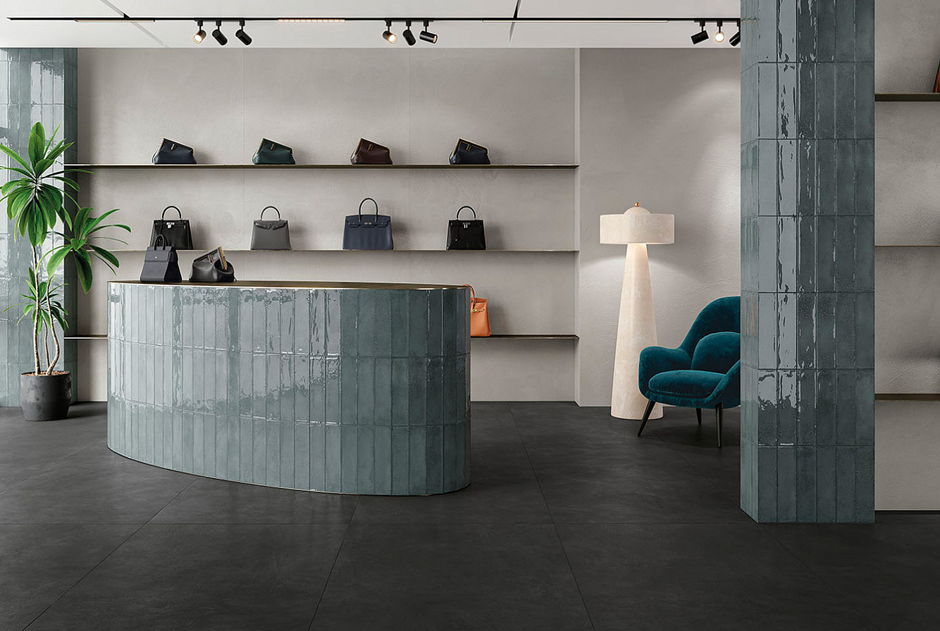 RINASCENTE RESIN / PEARL / TARMAC / AGATA BRICK MURANO